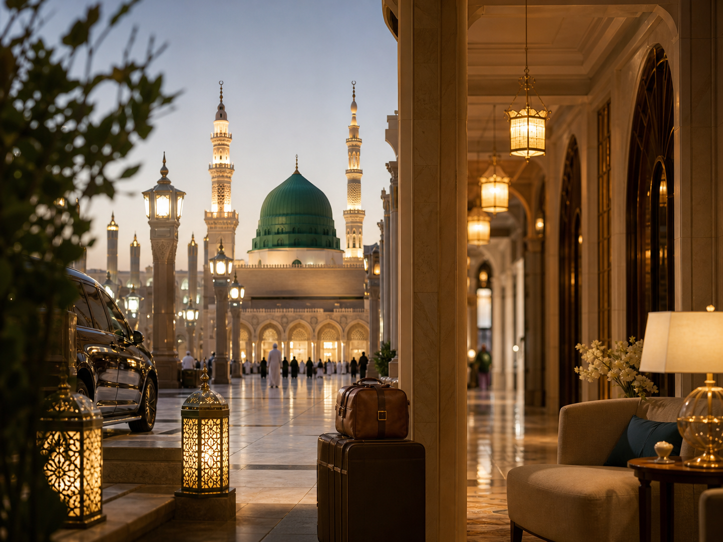 Madinah inspired Umrah hospitality and ziyarat service